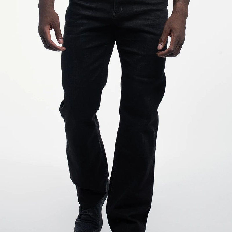Barbell Apparel Relaxed Athletic Fit Jeans In Black
