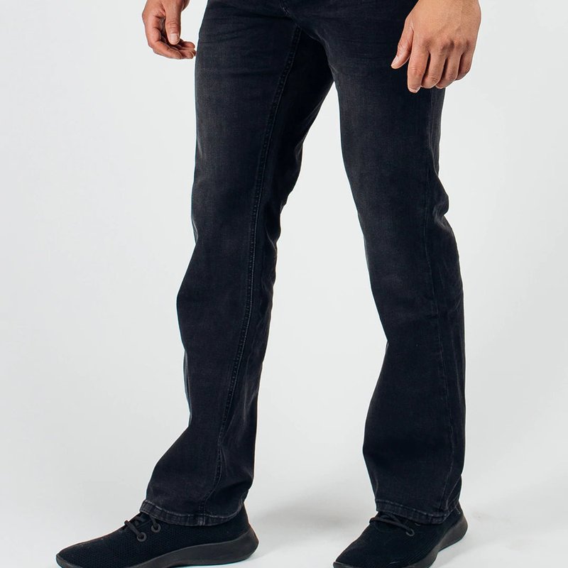 Barbell Apparel Relaxed Athletic Fit Jeans In Grey
