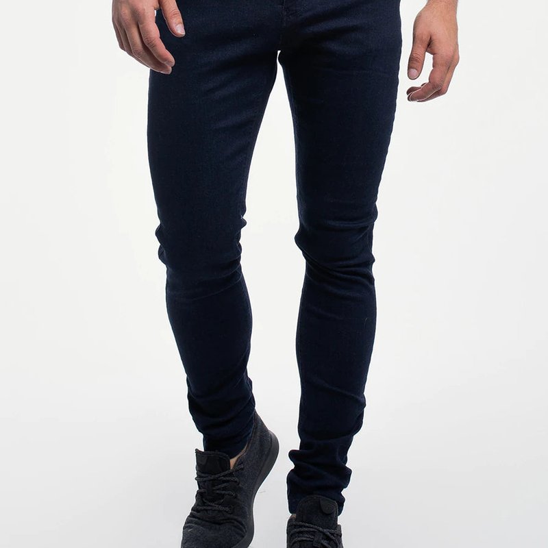 Barbell Apparel Slim Athletic Fit Jeans In Blue