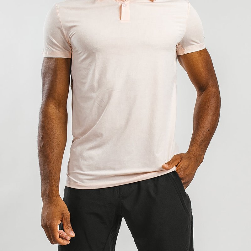 Barbell Apparel Ultralight Polo T In White
