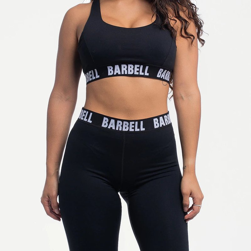 Barbell Apparel Vented Sports Bra In Black