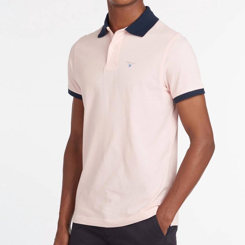Barbour Lynton Polo In Pink
