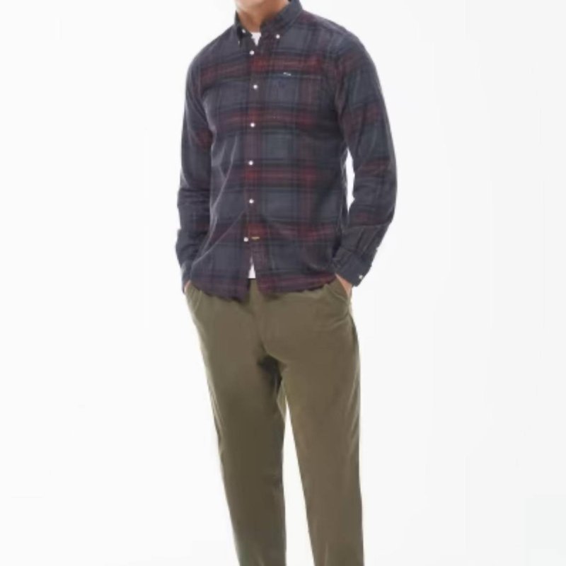 Barbour Southfield Tailored Shirt In Blue