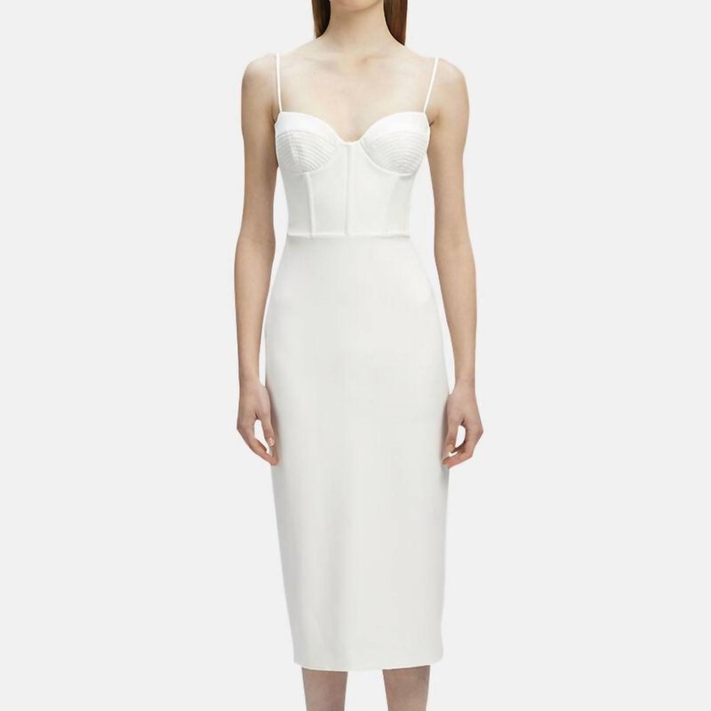 Shop Bardot Celeste Midi Dress In Orchid White