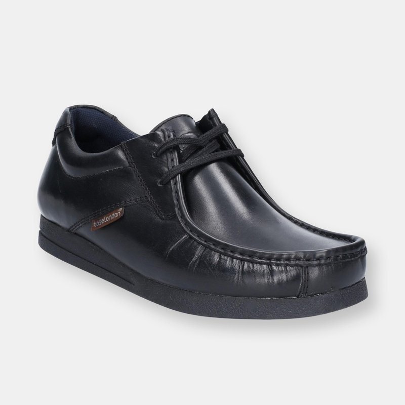 BASE LONDON MENS LEATHER EVENT WAXY LACE UP SHOE