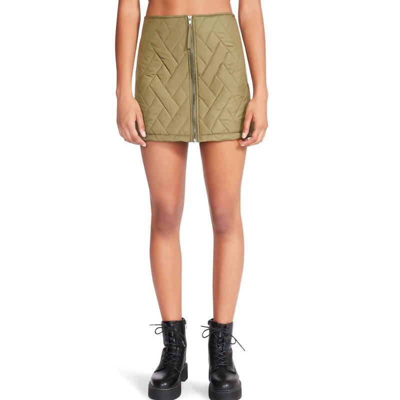 Shop Bb Dakota Emerson Skirt In Green