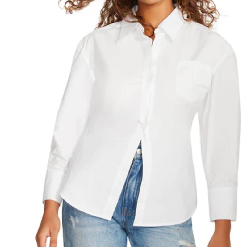 Shop Bb Dakota Nadia Shirt In White