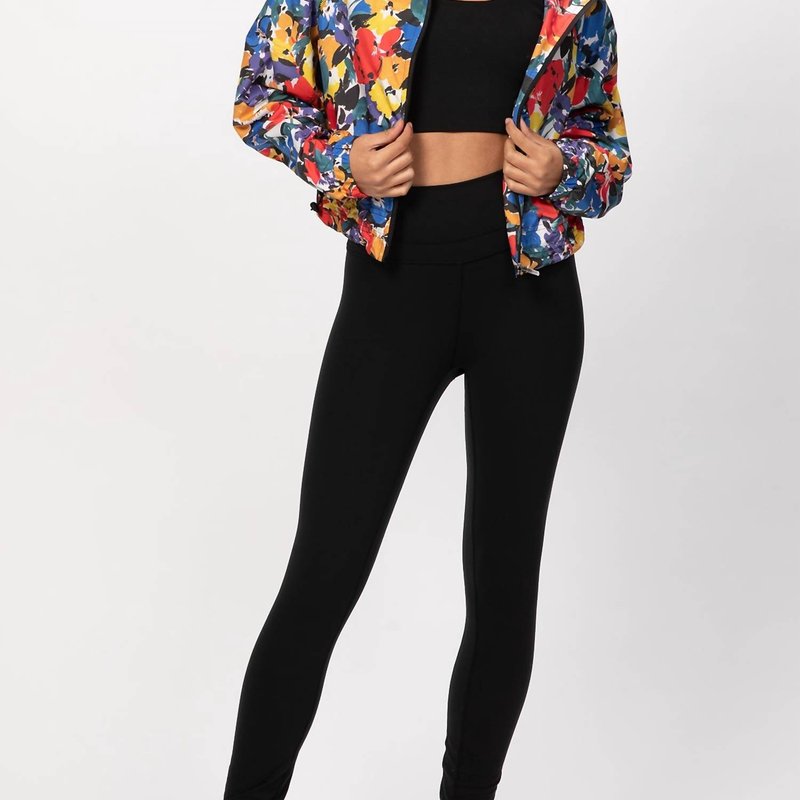 Shop Beach Riot Erica Jacket In Buttercup Floral In Black
