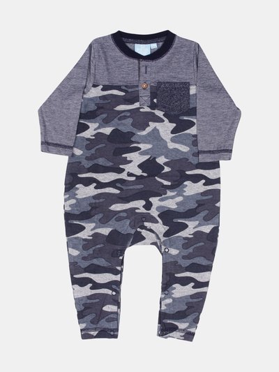 Bear Camp Channing Camouflage Henley Romper product