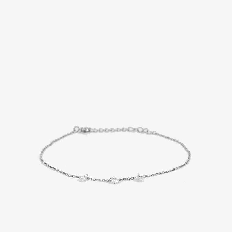 Bearfruit Jewelry Emmeline Bracelet In Grey