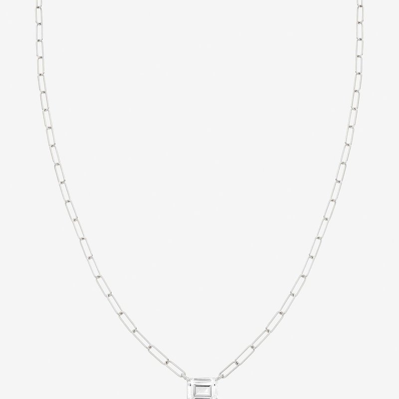 Bearfruit Jewelry Sparkle Necklace In Grey