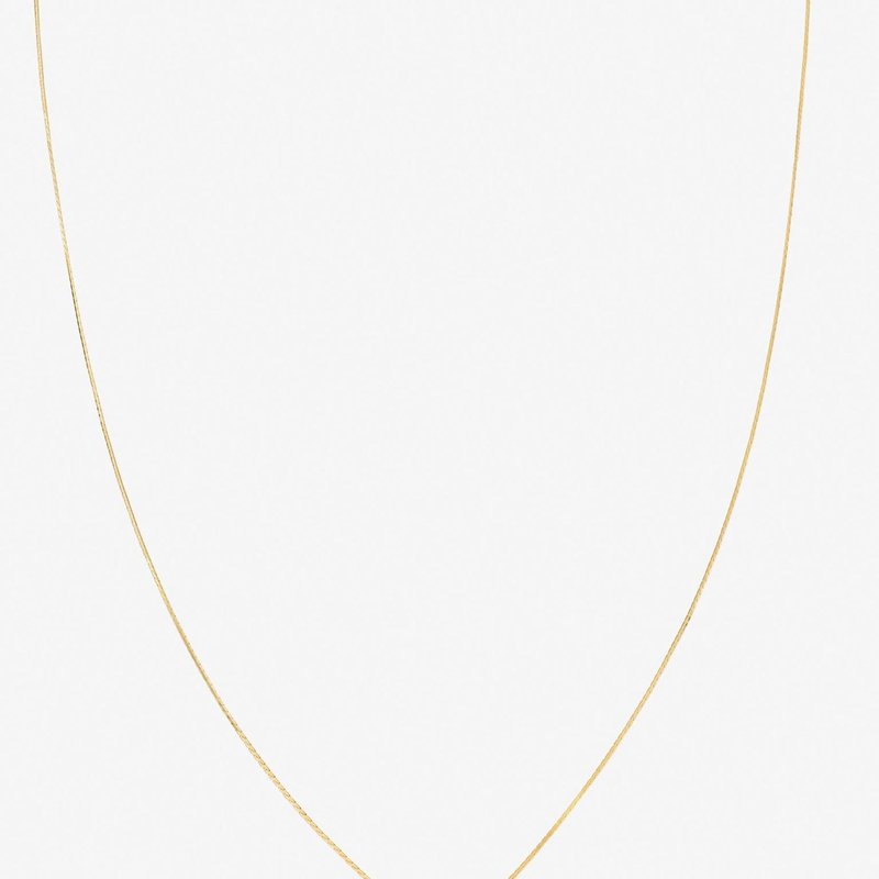 Bearfruit Jewelry Weiss Cross Necklace In Gold
