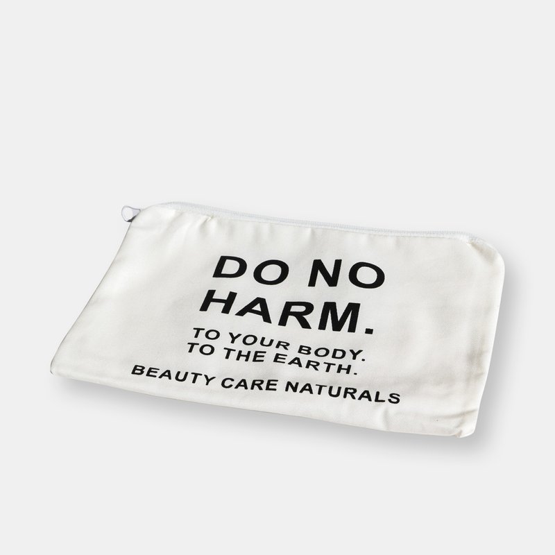 Beauty Care Naturals Do No Harm Makeup Bag In White