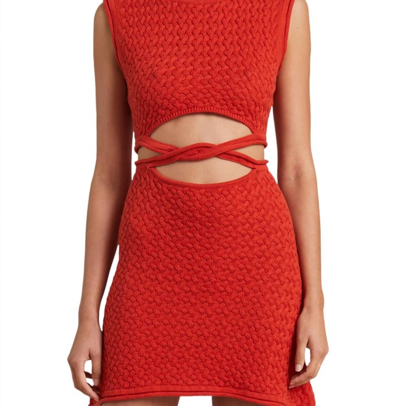 Shop Bec & Bridge Effie Dress In Red