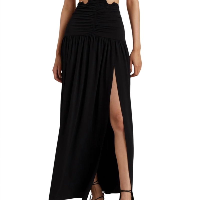 Shop Bec & Bridge Evoke Maxi Dress In Black