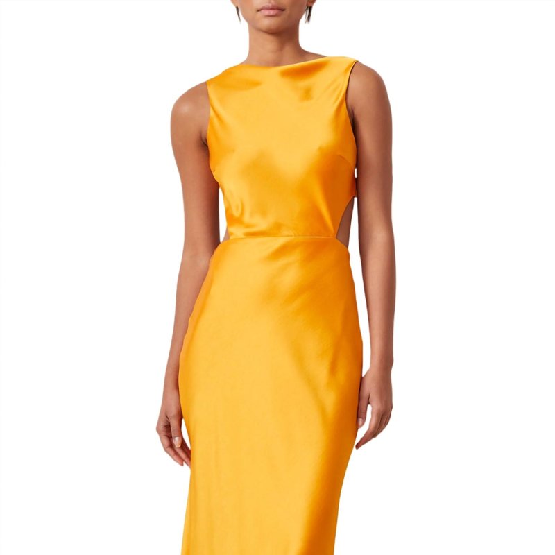 Shop Bec & Bridge Seraphine Dress In Orange