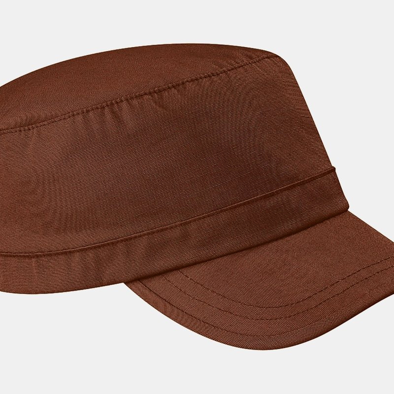 Shop Beechfield Army Cap/headwear, Pack Of 2 In Brown