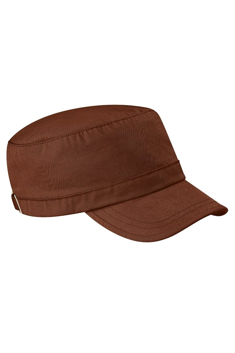 Beechfield Army Cap / Headwear (Pack of 2) (Chocolate) - Chocolate