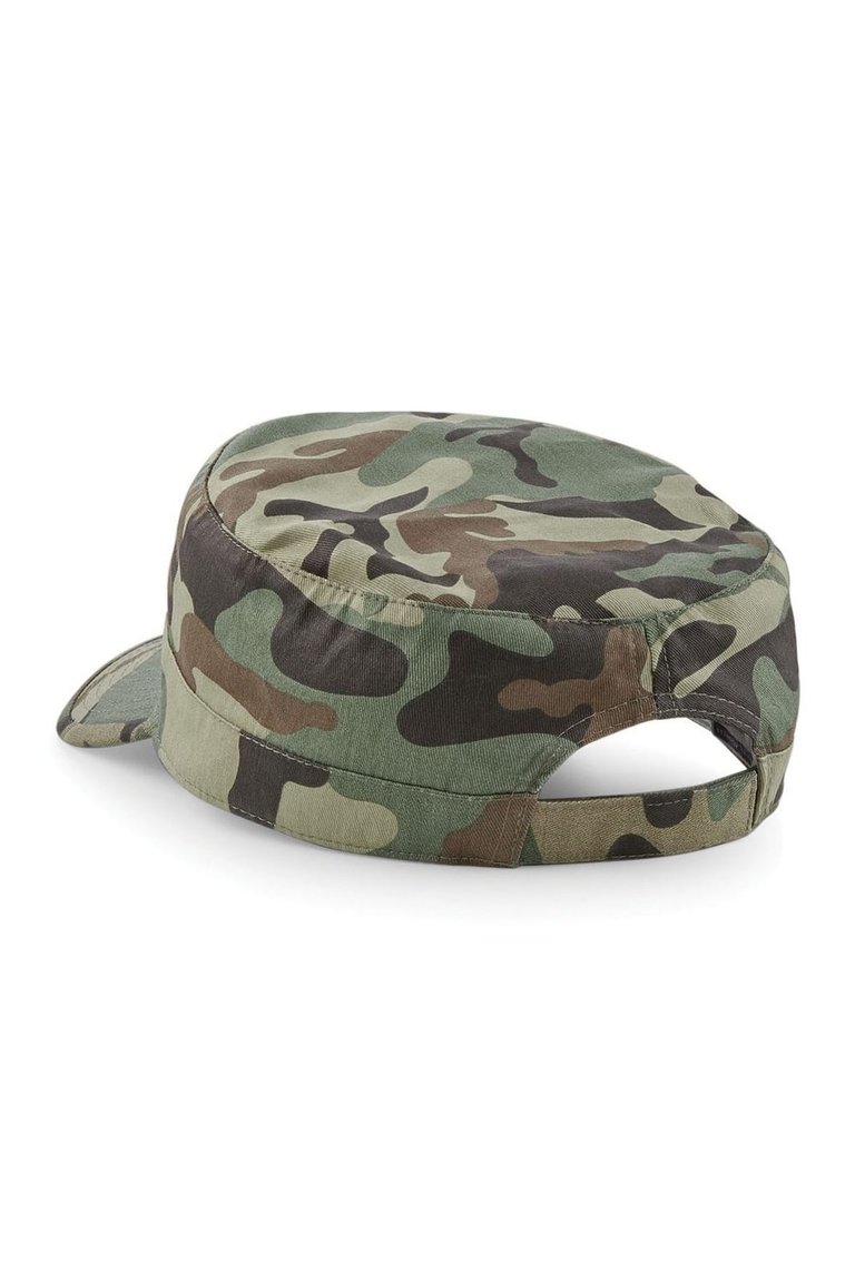 Beechfield Camouflage Army Cap/Headwear (Pack of 2) (Jungle)