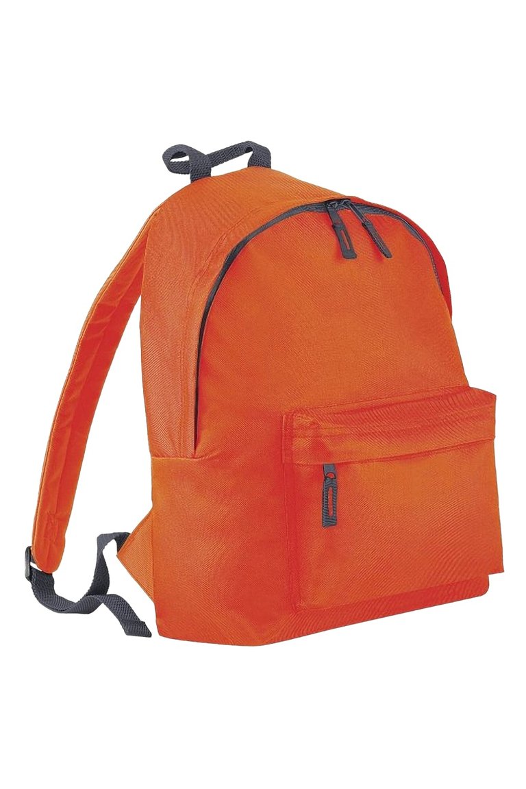 Beechfield Childrens Junior Big Boys Fashion Backpack Bags/Rucksack/School (Orange/ Graphite Grey) (One Size) - Default Title