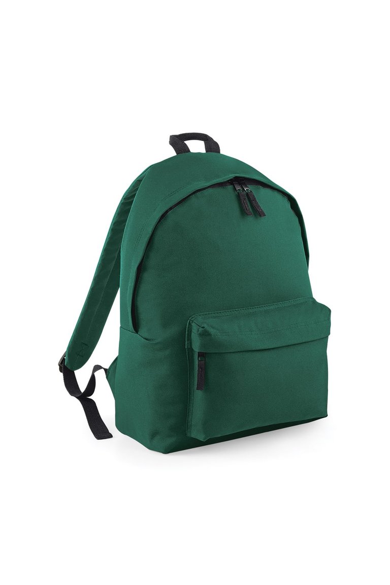 Beechfield Childrens Junior Big Boys Fashion Backpack Bags/Rucksack/School (Pack of 2) (Bottle Green) (One Size) - Bottle Green