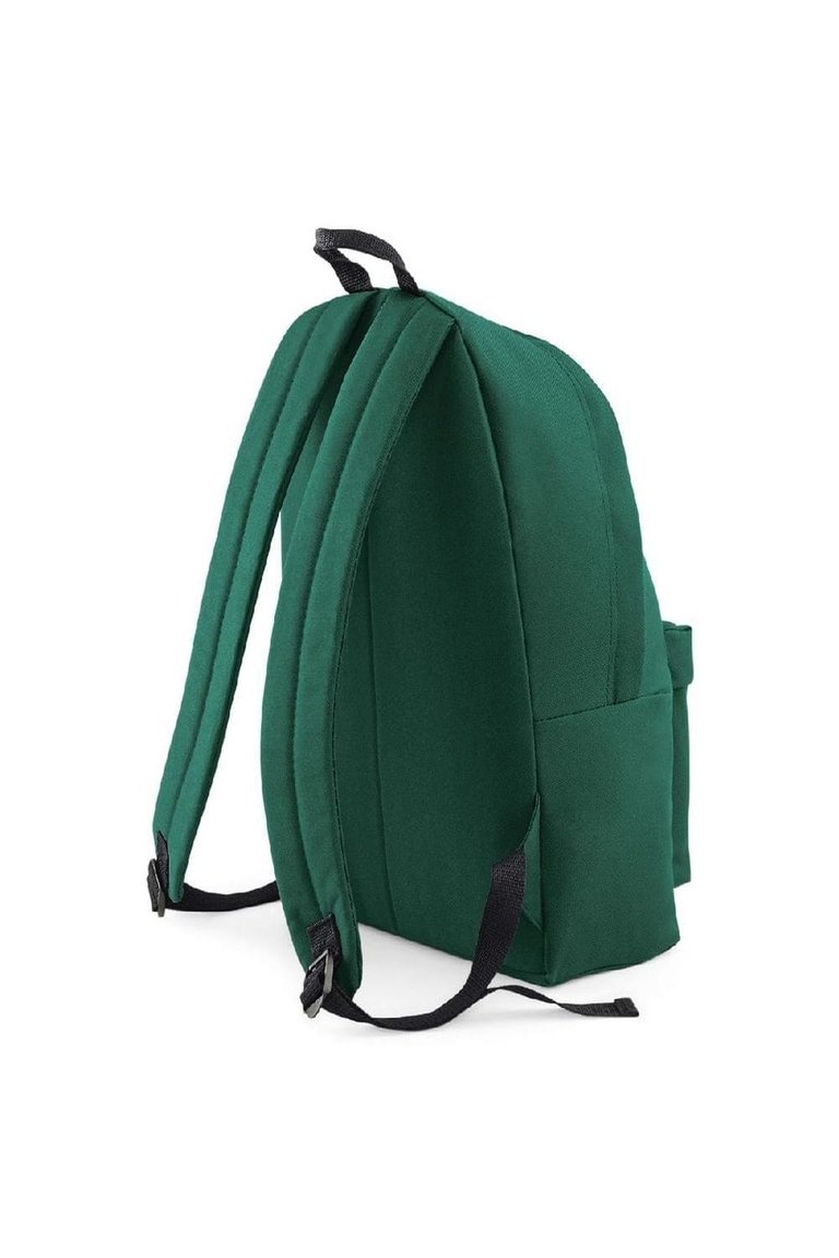 Beechfield Childrens Junior Big Boys Fashion Backpack Bags/Rucksack/School (Pack of 2) (Bottle Green) (One Size)