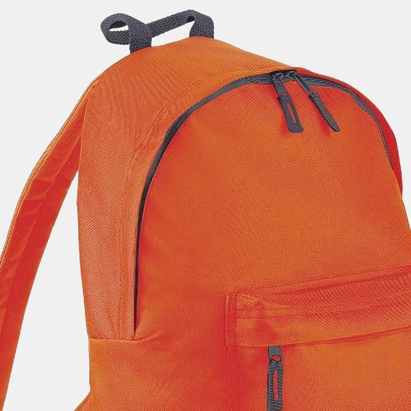 Beechfield Childrens Junior Big Boys Fashion Backpack Bags/rucksack/school (pack (orange/ Graphite G