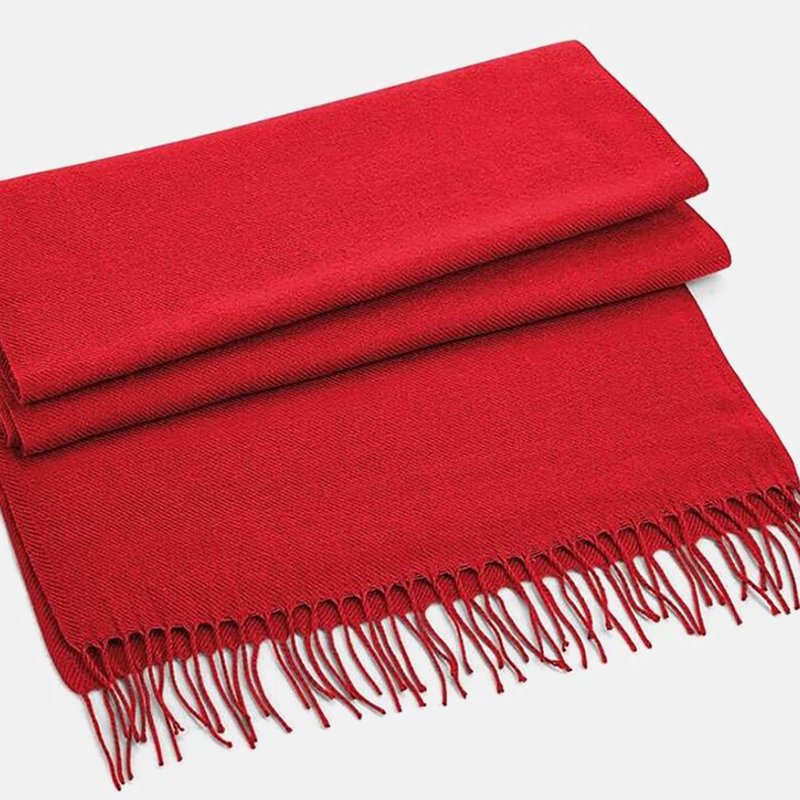 Beechfield Classic Woven Scarf (classic Red)