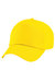 Beechfield Plain Unisex Junior Original 5 Panel Baseball Cap (Yellow) - Yellow