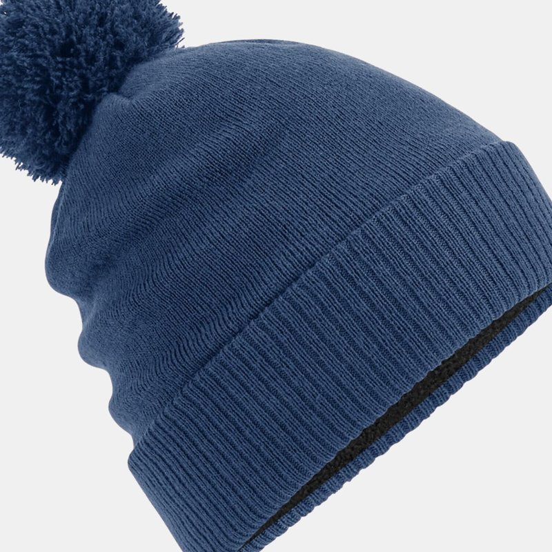 Beechfield Snowstar Thermal Water Repellent Beanie In Blue