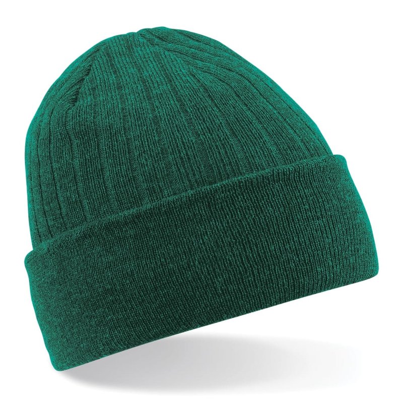 Beechfield Thinsulate™ Thermal Winter / Ski Beanie Hat (bottle Green)