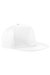 Beechfield Unisex 5 Panel Retro Rapper Cap (White) - White
