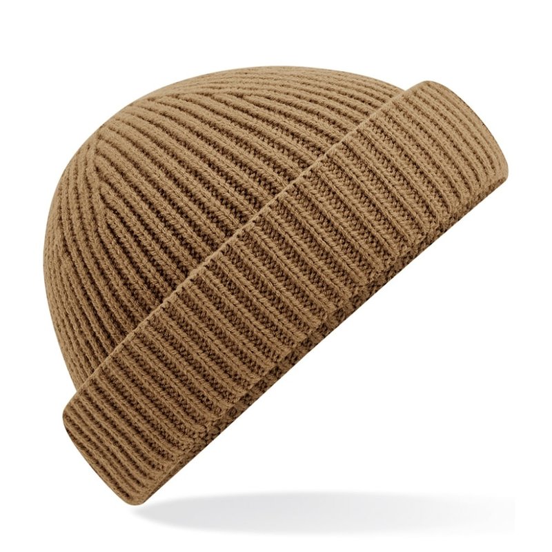 Beechfield Unisex Adult Recycled Harbour Beanie In Brown