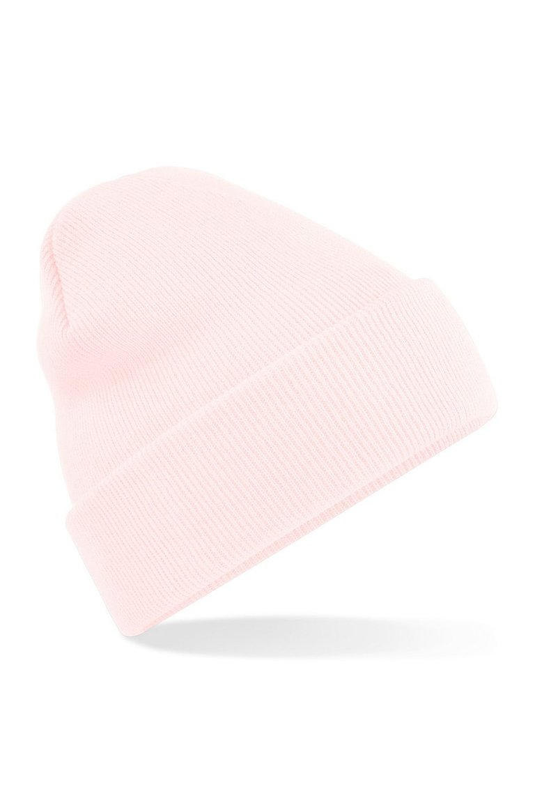 Beechfield Unisex Original Cuffed Beanie Winter Hat (Pastel Pink) - Pastel Pink