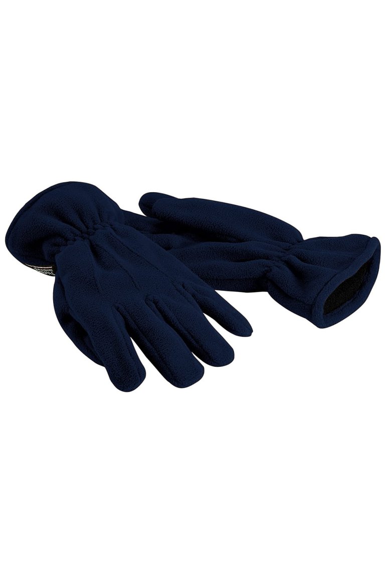Beechfield Unisex Suprafleece™ Anti-Pilling Thinsulate™ Thermal Winter Gloves (French Navy) - French Navy