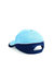 Beechfield Unisex Teamwear Competition Cap Baseball / Headwear (Pack of 2) (Sky/French Navy)