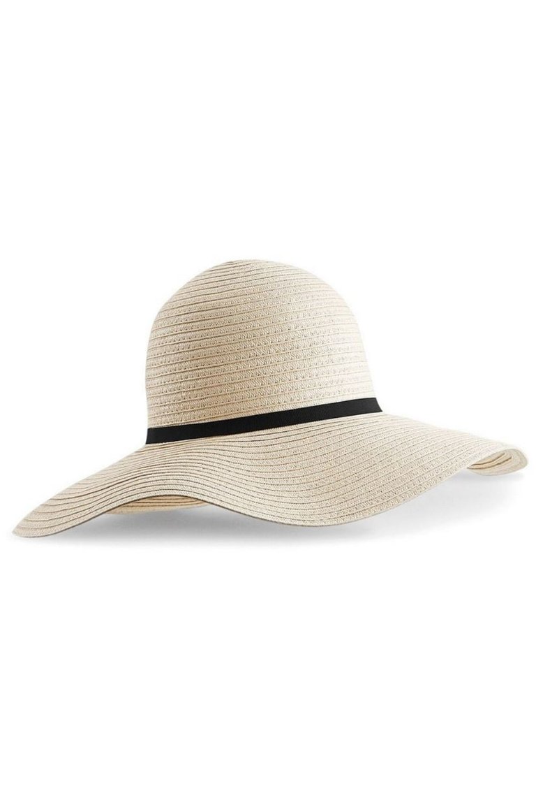 Beechfield Womens/Ladies Marbella Sun Hat (Natural) - Natural
