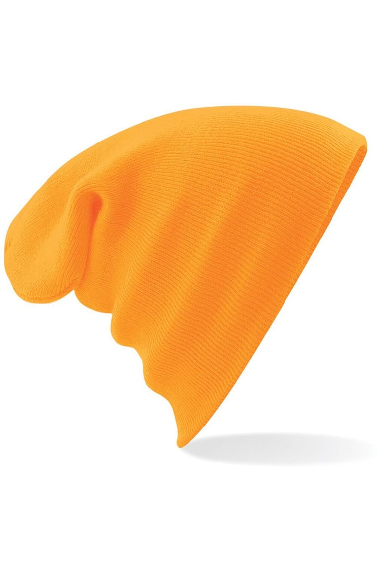 Beechfield® Soft Feel Knitted Winter Hat (Fluorescent Orange)
