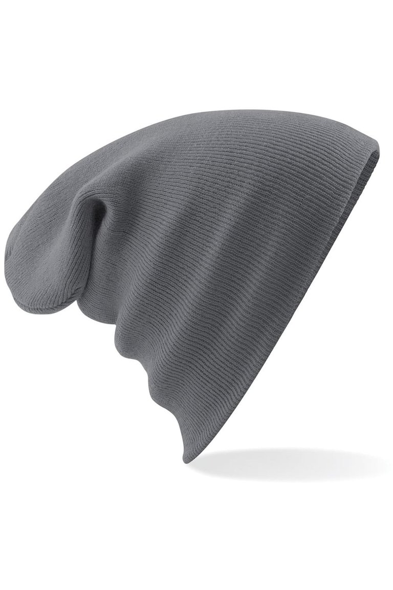 Beechfield® Soft Feel Knitted Winter Hat (Graphite Gray)