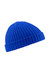 Beechfield® Unisex Retro Trawler Winter Beanie Hat (Bright Royal) - Bright Royal