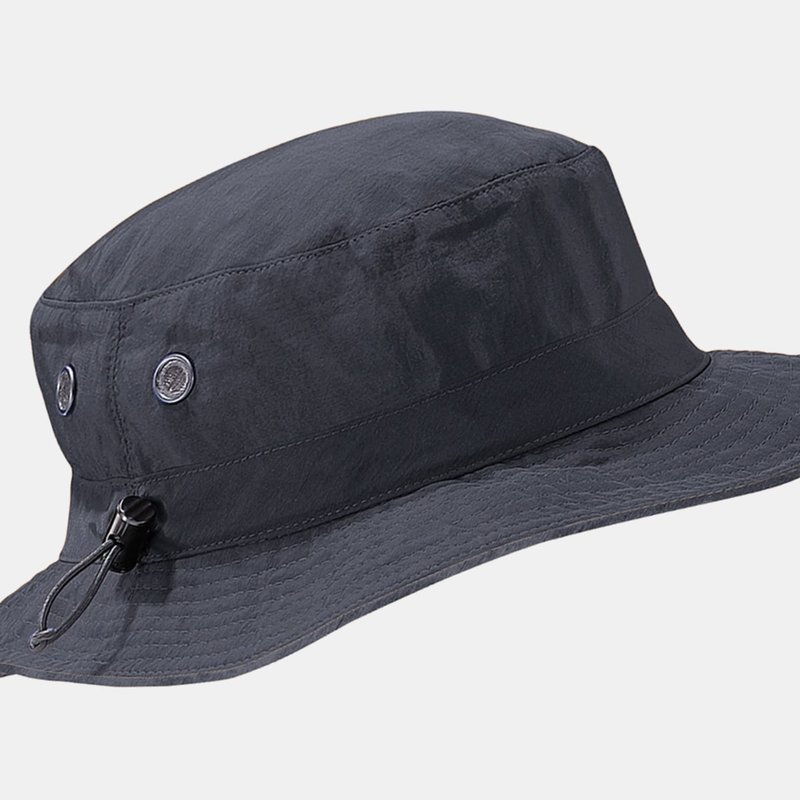 Beechfield Summer Cargo Bucket Hat/headwear In Grey