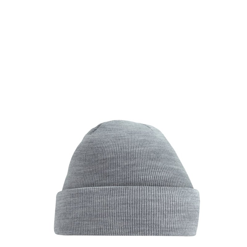 Beechfield Unisex Original Cuffed Beanie Winter Hat In Grey