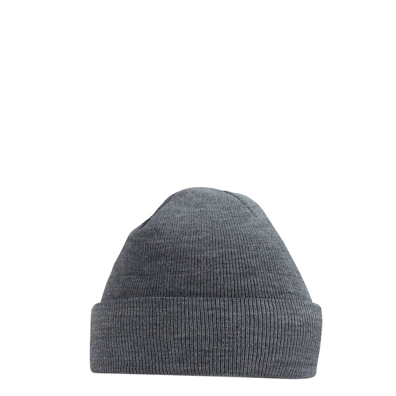 Shop Beechfield Unisex Original Cuffed Beanie Winter Hat In Grey