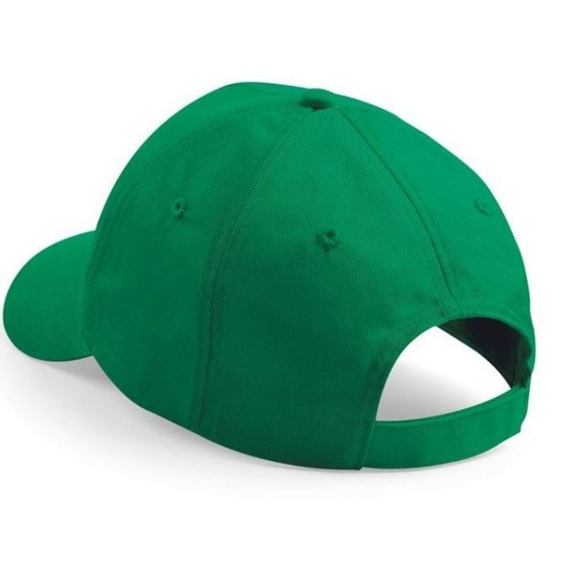 Shop Beechfield Unisex Plain Original 5 Panel Baseball Cap In Green