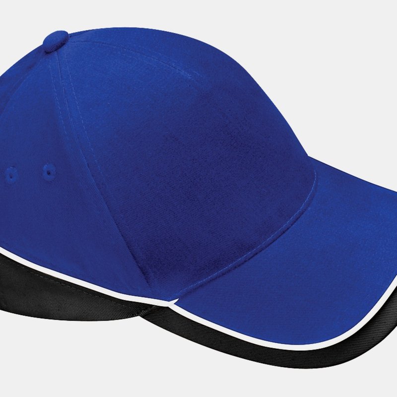 Beechfield Unisex Teamwear Competition Cap Baseball / Headwear In Blue