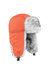 Unisex Thermal Winter Sherpa Trapper Hat - Orange - Orange