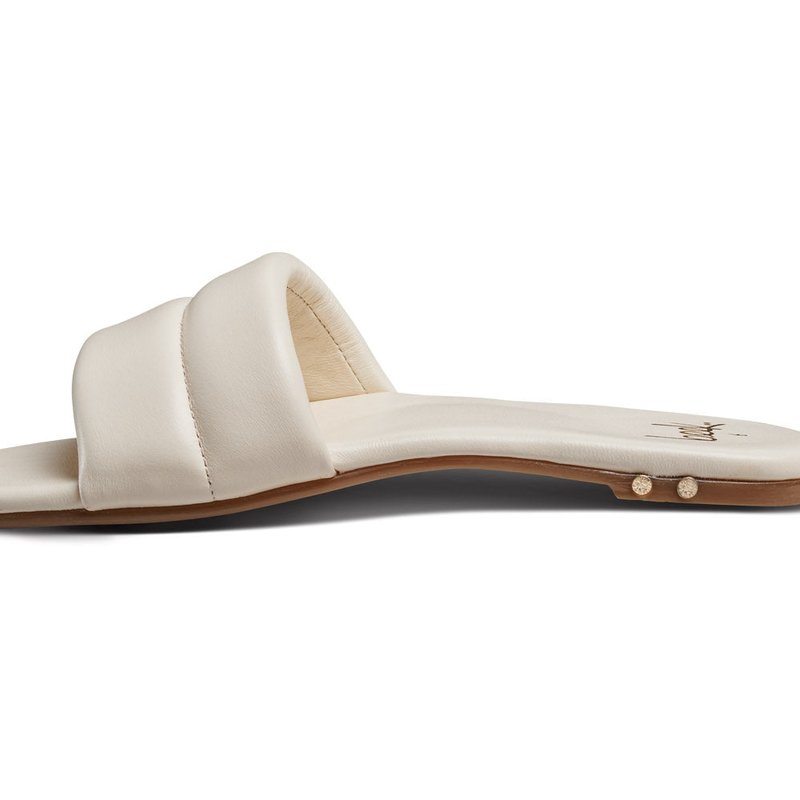Beek Sugarbird Slide Sandal In White