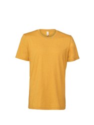 Bella + Canvas Unisex Adult T-Shirt (Mustard Yellow Heather) - Mustard Yellow Heather