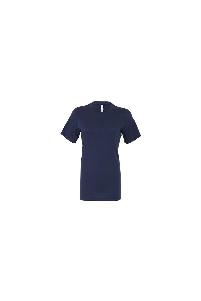 Bella + Canvas Womens/Ladies Jersey Short-Sleeved T-Shirt (Navy) - Navy