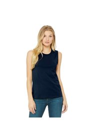 Bella + Canvas Womens/Ladies Muscle Heather Jersey Tank Top 